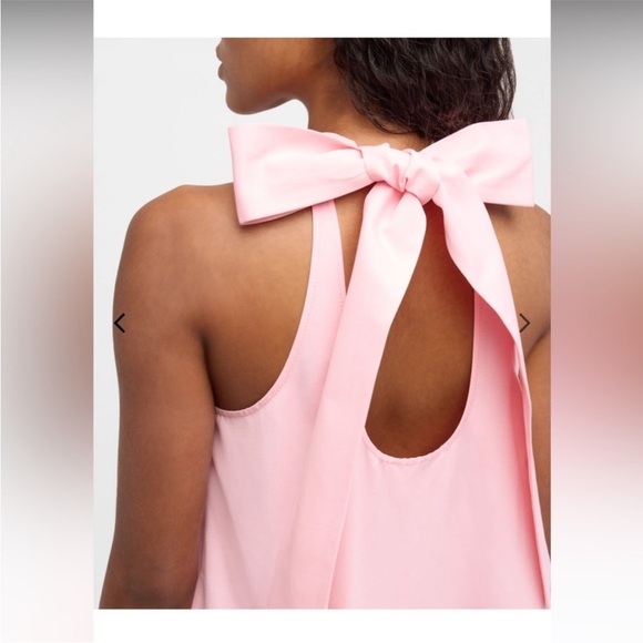 STAUD PINK MARLOWE DRESS worn once - Picture 4 of 5